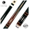 LucasiZero Flexpoint Midnight Black With Bocote Inlays And Elephant Embossed Black Leather Wrap Pool Cue - LZC39 -Seyberts Sale Store 850 c176018f 522f 4d86 bf90 6bfcd40ce30e
