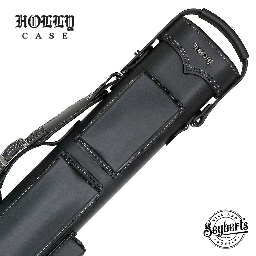 Holly Reborn 3x5 Hard Pool Cue Case - Gray 1 Holly Reborn 3x5 Hard Pool Cue Case - Gray