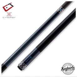 Cuetec Cynergy X Lagoon Black With Poly Wrap Pool Cue - 95-121U