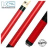 K2 Matte Metallic Red Pool Cue With 12.50mm K2 LD Shaft