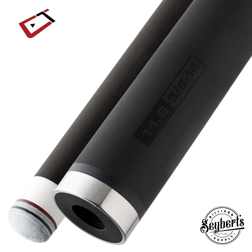 Cuetec Cynergy3/8 X 14 - 21.3mm Chrome Collar Carbon Shaft - DIS 1 Cuetec Cynergy3/8 X 14 - 21.3mm Chrome Collar Carbon Shaft - DIS
