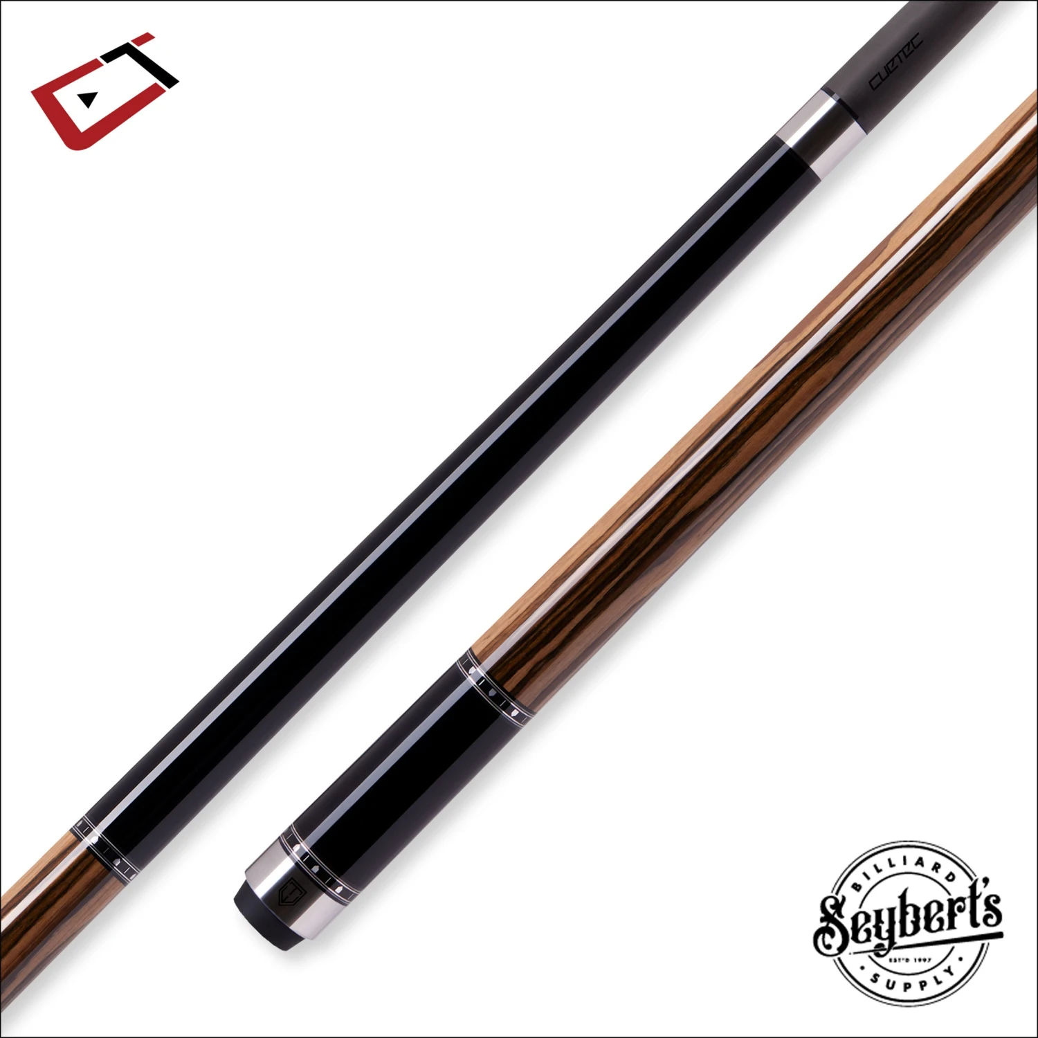 Cuetec Cynergy Truewood Ebony I Pool Cue - 95-103 1 Cuetec Cynergy Truewood Ebony I Pool Cue - 95-103