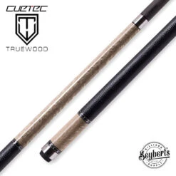 Cuetec Cynergy Truewood Sycamore 2 Leather Wrap Pool Cue With 11.8mm - 95-110LTWS