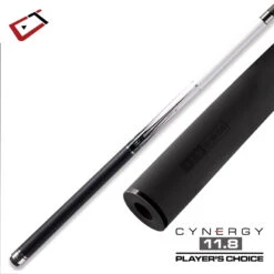 Cuetec Cynergy SVB Gen II Black Play Cue With Leather Wrap -Seyberts Sale Store 95 135LTWS 11.8
