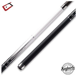 Cuetec Cynergy SVB Gen II White Play Cue With Leather Wrap