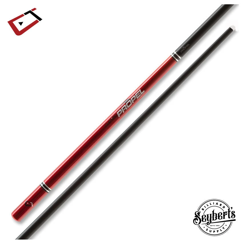 Cuetec Cynergy Ruby Red Propel Carbon Fiber Jump Cue 95-141R 1 Cuetec Cynergy Ruby Red Propel Carbon Fiber Jump Cue 95-141R
