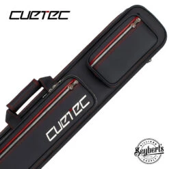 Cuetec Pro Line Black 4x8 Soft Professional Pool Cue Case - 95-751