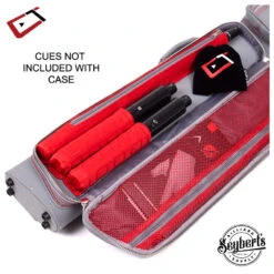 Cuetec Pro Line Speed Gray 2x4 Hard Professional Pool Cue Case - 95-752 -Seyberts Sale Store 95 752 OPEN2