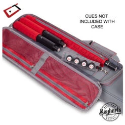 Cuetec Pro Line Speed Gray 4x8 Soft Professional Pool Cue Case - 95-753 -Seyberts Sale Store 95 753 OPEN