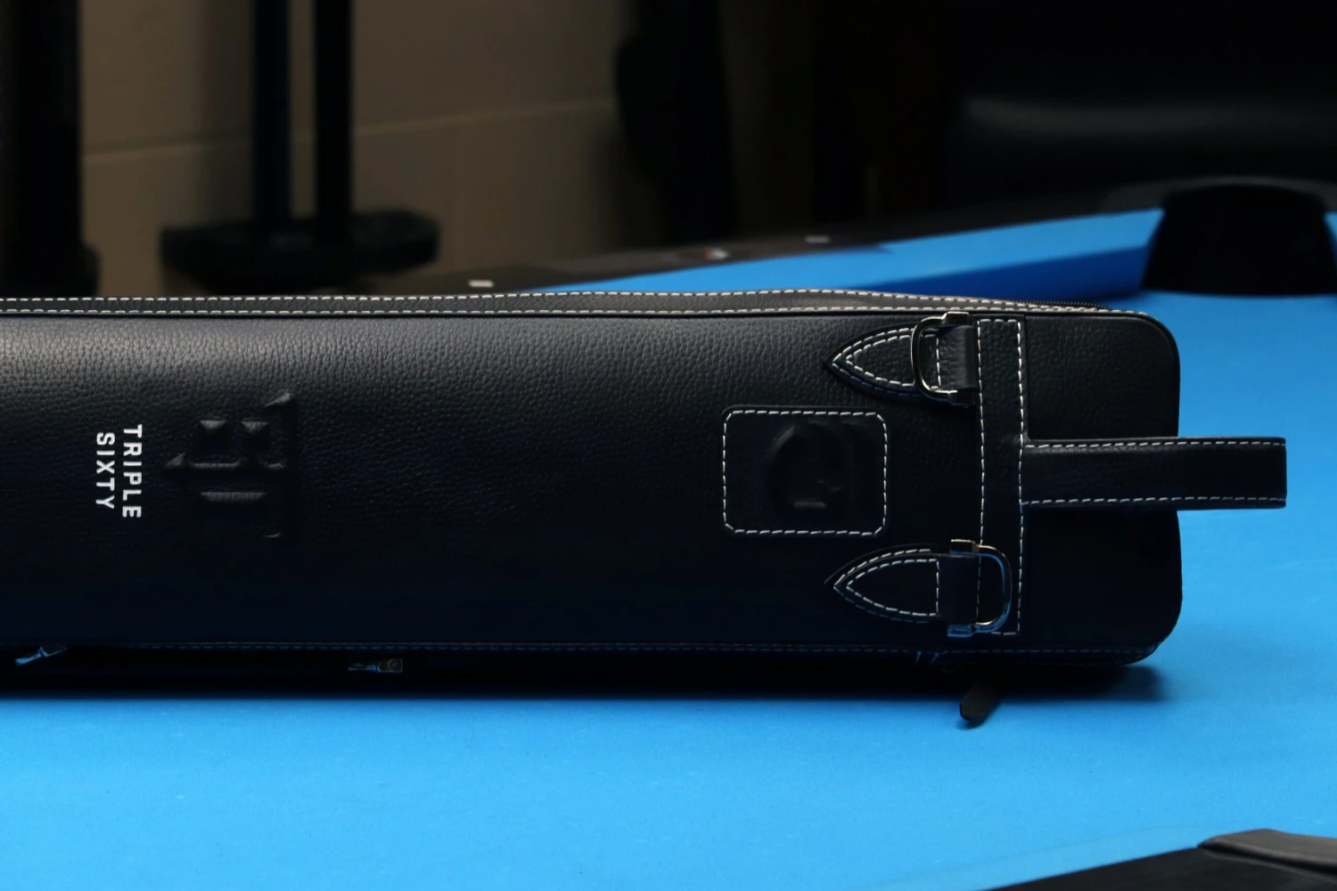 Triple 60 Fedor Gorst Limited 4X8 Custom Leather Butterfly Soft Cue Case - Blacked Out 6 Triple 60 Fedor Gorst Limited 4X8 Custom Leather Butterfly Soft Cue Case - Blacked Out - Image 6