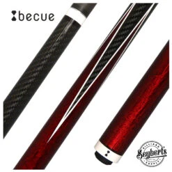 Becue V2 Carbon Fiber Rebel Red Play Cue - BC237RED