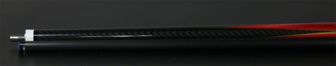 Becue V.2 Carbon Fiber Sneaky Pete Tri Color Flag Play Cue - BC437 3 Becue V.2 Carbon Fiber Sneaky Pete Tri Color Flag Play Cue - BC437 - Image 3
