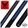 Bull Carbon Blue Split PointPool Cue With Bull Carbon Shaft - BCSP3