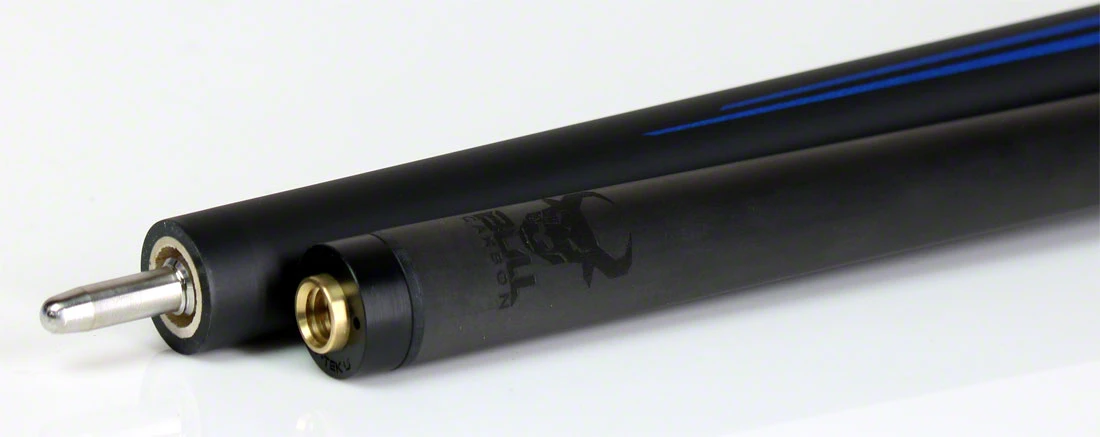 Bull Carbon Blue Split PointPool Cue With Bull Carbon Shaft - BCSP3 4 Bull Carbon Blue Split PointPool Cue With Bull Carbon Shaft - BCSP3 - Image 4