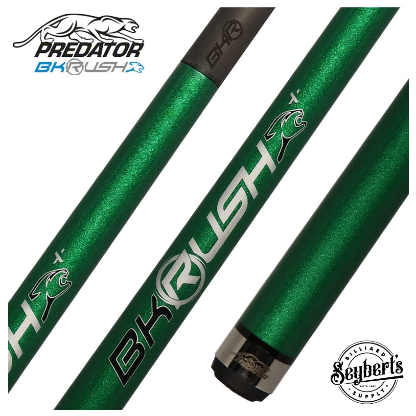 Predator BK Rush Nova Green Break/Jump Cue - No Wrap - BKJMPRUSHNWGRN 1 Predator BK Rush Nova Green Break/Jump Cue - No Wrap - BKJMPRUSHNWGRN