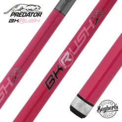 Predator BK Rush PinklineBreak Cue - No Wrap - BKRUSHPNKNW