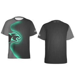 Predator Strike Blacklight Edition Swoosh Cat Logo 2.0 T-Shirt -Seyberts Sale Store BLACKLIGHT GREEN UNEDITED