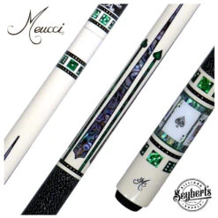 Meucci BMC Casino 2 Spades Pool Cue With Carbon Shaft - BMC2SPADESC