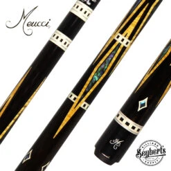 Meucci BMC Ebony Diamond Limited Cue With Carbon Shaft - BMCDEBONYC