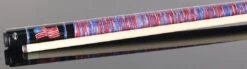 Viking Defender Series Rosewood Forearm And Blue Premium Pearl Points Pool Cue -Seyberts Sale Store BS11