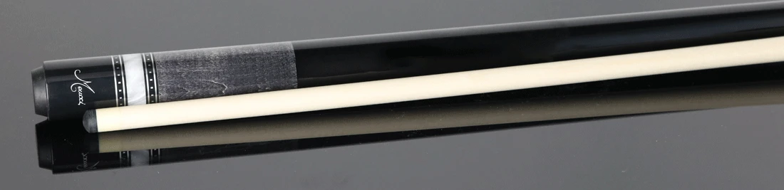 Meucci Seybert's Exclusive Grey With Black Wrapless Pool Cue With Pro Shaft - SEY-EXCGY 3 Meucci Seybert's Exclusive Grey With Black Wrapless Pool Cue With Pro Shaft - SEY-EXCGY - Image 3