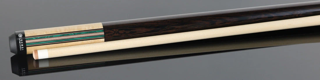 Lucasi Natural Maple With Rose Gold And Malachite Limited Edition Pool Cue - LUX73 2 Lucasi Natural Maple With Rose Gold And Malachite Limited Edition Pool Cue - LUX73 - Image 2