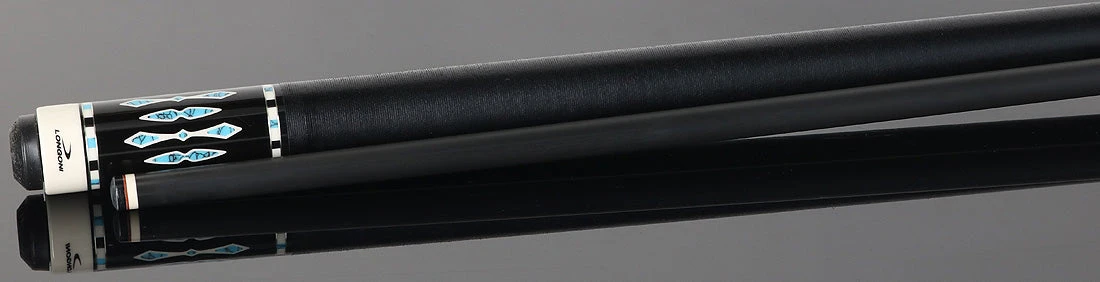 Longoni Black Mamba II Pool Cue With Luna Nera Shaft And Black Linen Wrap 3 Longoni Black Mamba II Pool Cue With Luna Nera Shaft And Black Linen Wrap - Image 3