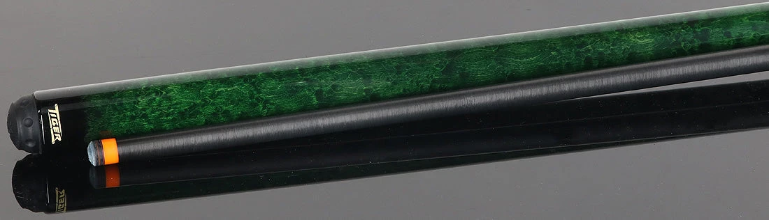 Tiger Traveler Performance Series With Green Stain Pool Cue - Fortis PRO Carbon Shaft 3 Tiger Traveler Performance Series With Green Stain Pool Cue - Fortis PRO Carbon Shaft - Image 3