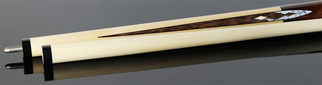 Players Maple With White Recon Wrapless Graphic Series Pool Cue - G4147 4 Players Maple With White Recon Wrapless Graphic Series Pool Cue - G4147 - Image 4