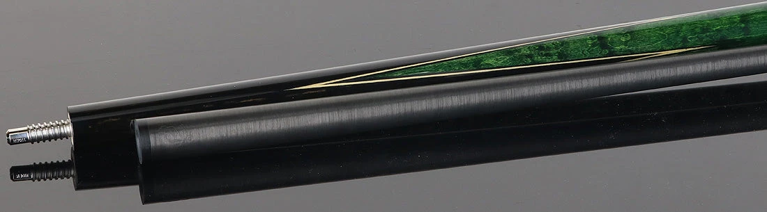 Tiger Traveler Performance Series With Green Stain Pool Cue - Fortis PRO Carbon Shaft 4 Tiger Traveler Performance Series With Green Stain Pool Cue - Fortis PRO Carbon Shaft - Image 4