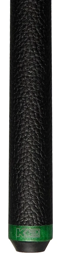 K2 Matte Green-Stained Maple Pool Cue With Leather Wrap And 12.50mm LD Shaft - KLCGN 4 K2 Matte Green-Stained Maple Pool Cue With Leather Wrap And 12.50mm LD Shaft - KLCGN - Image 4