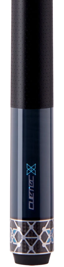 Cuetec Cynergy X Lagoon Black With Poly Wrap Pool Cue - 95-121U 6 Cuetec Cynergy X Lagoon Black With Poly Wrap Pool Cue - 95-121U - Image 6