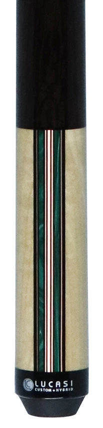 Lucasi Natural Maple With Rose Gold And Malachite Limited Edition Pool Cue - LUX73 4 Lucasi Natural Maple With Rose Gold And Malachite Limited Edition Pool Cue - LUX73 - Image 4