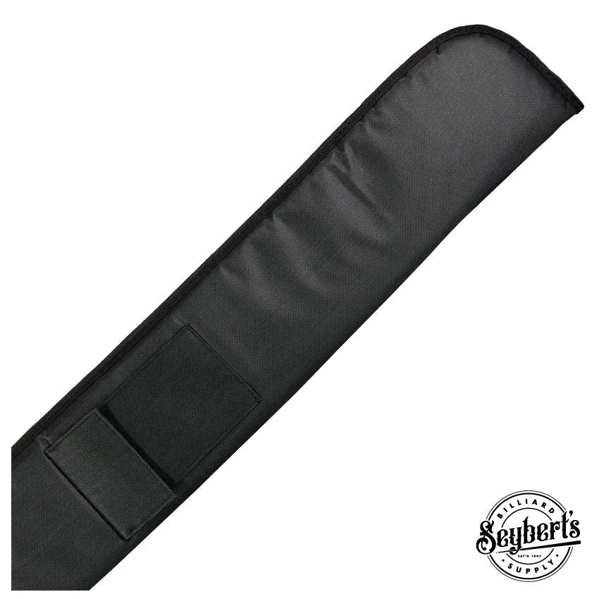 Economy Vinyl Black Soft Pool Cue Case - C11SE-BK 1 Economy Vinyl Black Soft Pool Cue Case - C11SE-BK