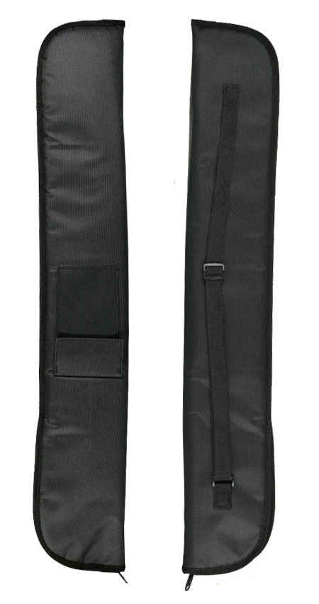 Economy Vinyl Black Soft Pool Cue Case - C11SE-BK 2 Economy Vinyl Black Soft Pool Cue Case - C11SE-BK - Image 2