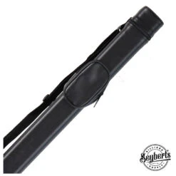 Economy Triangle Black 1x2 Hard Pool Cue Case - C12HS-BK