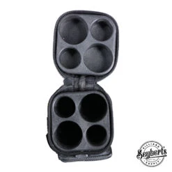 Economy Square Polyform Black 2x2 Hard Pool Cue Case - C22HS-BK -Seyberts Sale Store C22HS BK IN