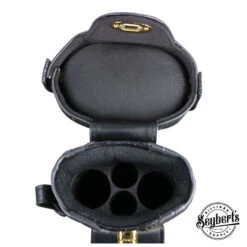 Leatherette Polyform Black 2x2 Hard Pool Cue Case - C22UH-BK 5 Leatherette Polyform Black 2x2 Hard Pool Cue Case - C22UH-BK -Seyberts Sale Store C22UH BK INSIDE