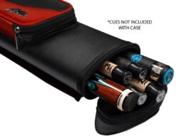 Predator Roadline Black/Red Darren Appleton 2x4 Hard Pool Cue Case - C24DABLKREDH -Seyberts Sale Store C24DABLKREDH BS1