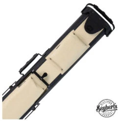 Leatherette Polyform Brown/Black 2x4 Hard Pool Cue Case - C24UH-BR