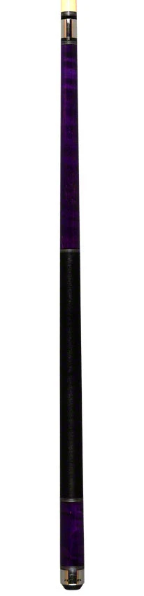 Players Classic Series Royal Purple Maple With Linen Wrap Pool Cue - C965 6 Players Classic Series Royal Purple Maple With Linen Wrap Pool Cue - C965 - Image 6
