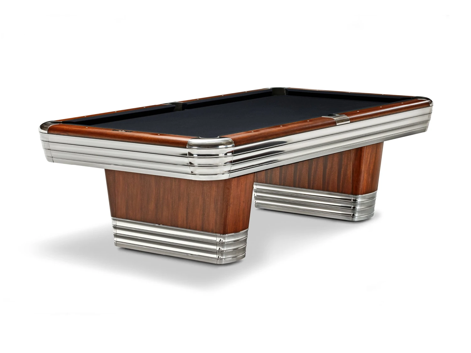 Brunswick Centennial Rosewood Chrome Pool Table 11 Brunswick Centennial Rosewood Chrome Pool Table - Image 11