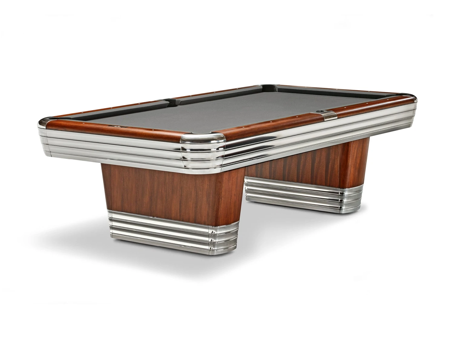 Brunswick Centennial Rosewood Chrome Pool Table 18 Brunswick Centennial Rosewood Chrome Pool Table - Image 18
