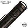 Castillo Black Leather With Black Ostrich Leg Accent 4x7 Hard Leather Pool Cue Case - CLG47BKBKOS 5 Castillo Black Leather With Black Ostrich Leg Accent 4x7 Hard Leather Pool Cue Case - CLG47BKBKOS -Seyberts Sale Store CLG47BKBKOS 850