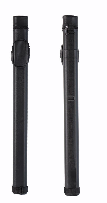 Economy Oval Black 1x1 Hard Pool Cue Case - CS11HR-BK 2 Economy Oval Black 1x1 Hard Pool Cue Case - CS11HR-BK - Image 2