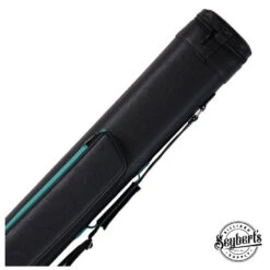 Designer Oval Polyform Piggy Back Green 2x4 Hard Pool Cue Case - CS24DHR-GN