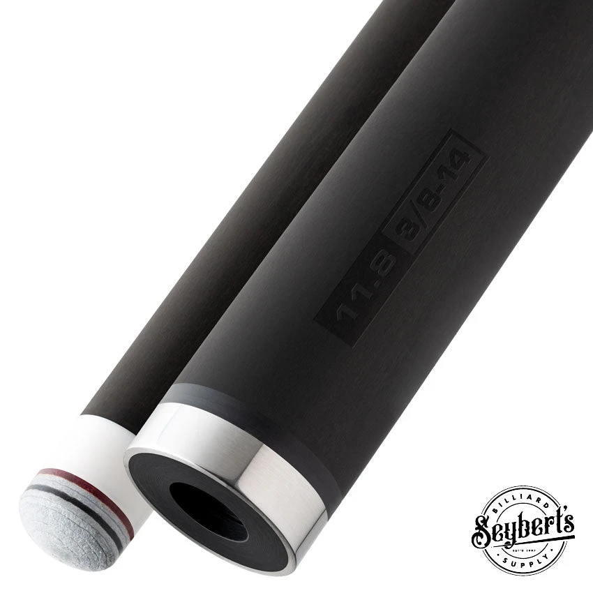 Cuetec Cynergy3/8 X 14 - 21.3mm Chrome Collar Carbon Shaft - DIS 2 Cuetec Cynergy3/8 X 14 - 21.3mm Chrome Collar Carbon Shaft - DIS - Image 2