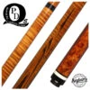 Pat Diveney DC1200 Bocote Butterfly Pool Cue With Kielwood 12.50mm Shaft - DC1200 -Seyberts Sale Store DC1200 850
