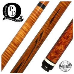 Pat Diveney DC1200 Bocote Butterfly Pool Cue With Kielwood 12.50mm Shaft - DC1200