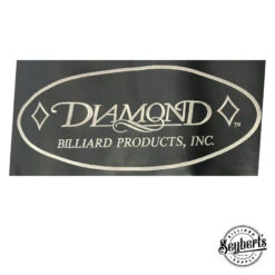 Diamond Logo Duratex Fitted Cover For Diamond Pro Am Pool Tables -Seyberts Sale Store DIAMOND COVER silver black